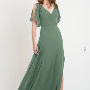 Jenny Yoo bridesmaid dress - Hayes dress in eucalyptus BRAND NEW